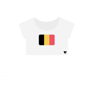 Crop Top Belgium | Wuzzee