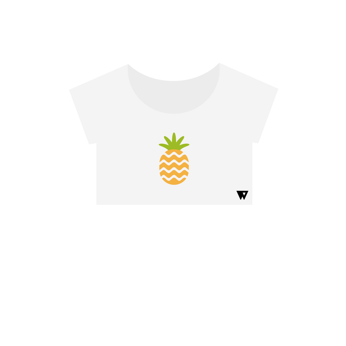 Crop Top Pineapple | Wuzzee