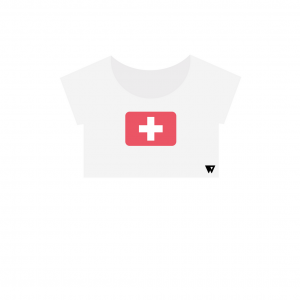 Crop Top Swiss | Wuzzee